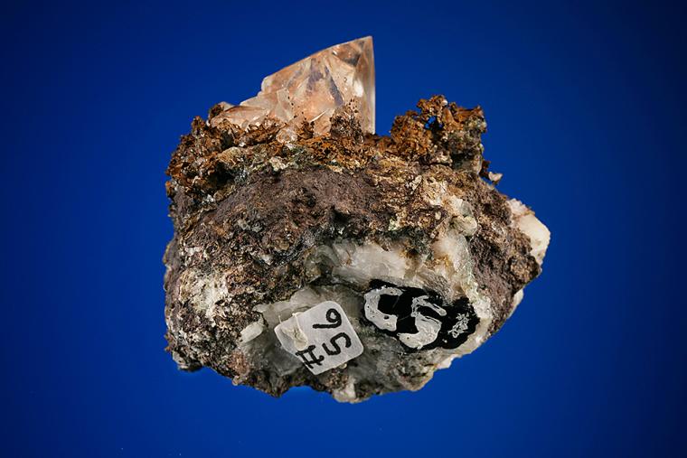 COPPER in CALCITE